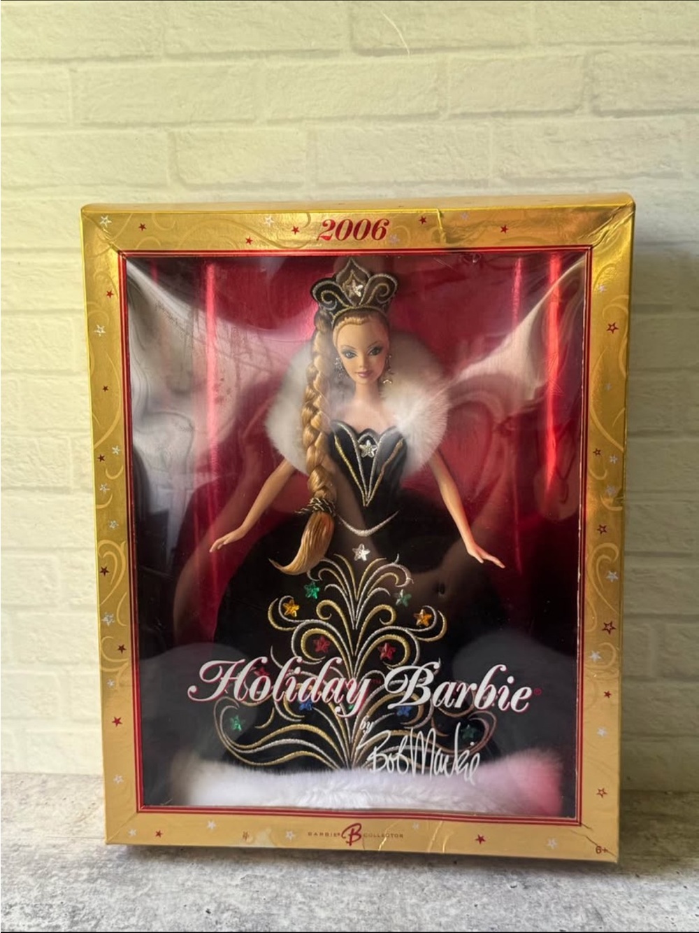 Vintage 2006 Holiday Designer Barbie Doll by Bob Mackie Sealed Collectible